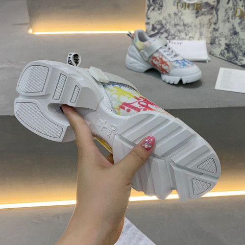 Dior Womens Mens Shoes Sneakers Luxury Brand Unisex Design D-CONNECT SNEAKER