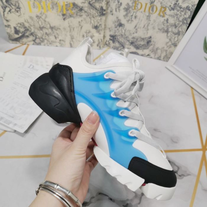 Dior Womens Mens Shoes Sneakers Luxury Brand Unisex Design D-CONNECT SNEAKER
