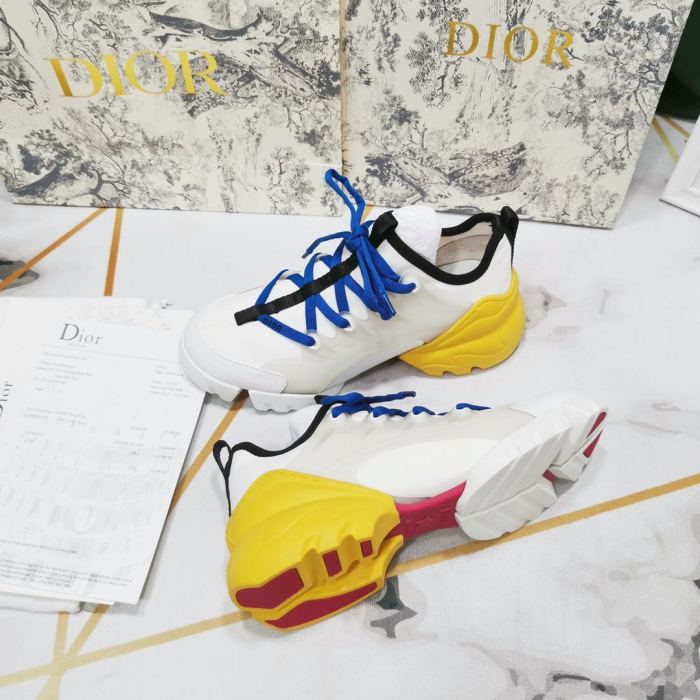 Dior Womens Mens Shoes Sneakers Luxury Brand Unisex Design D-CONNECT SNEAKER