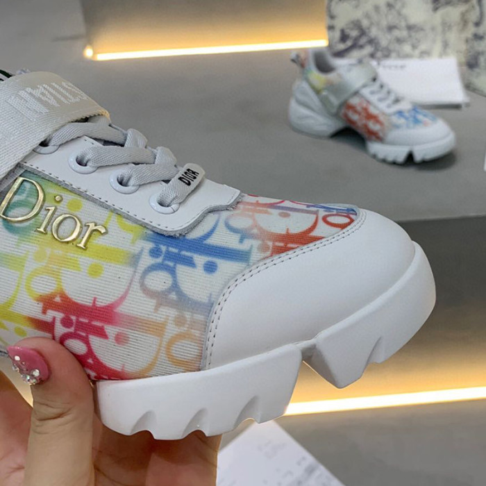 Dior Womens Mens Shoes Sneakers Luxury Brand Unisex Design D-CONNECT SNEAKER