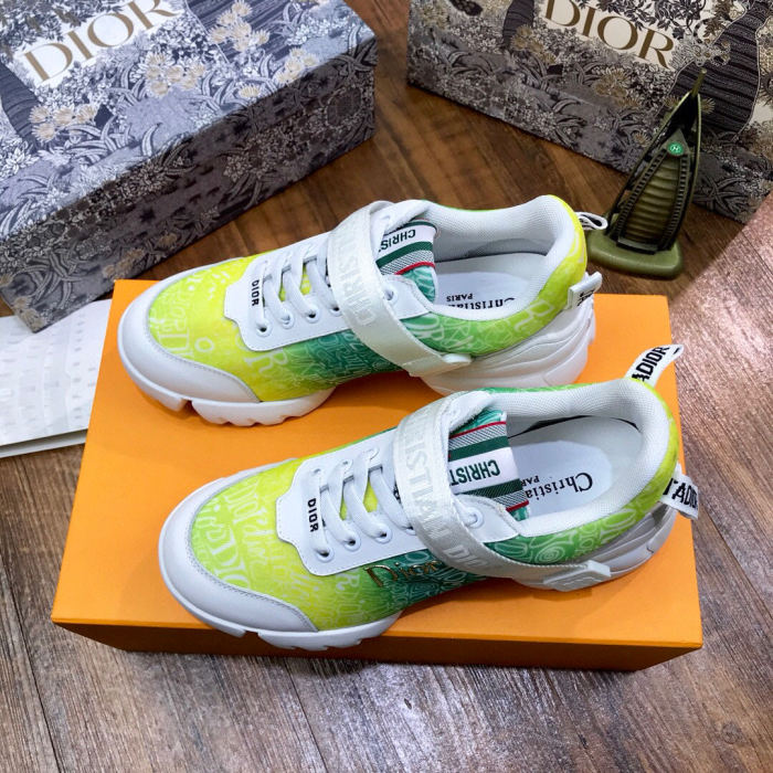 Dior Womens Mens Shoes Sneakers Luxury Brand Unisex Design D-CONNECT SNEAKER