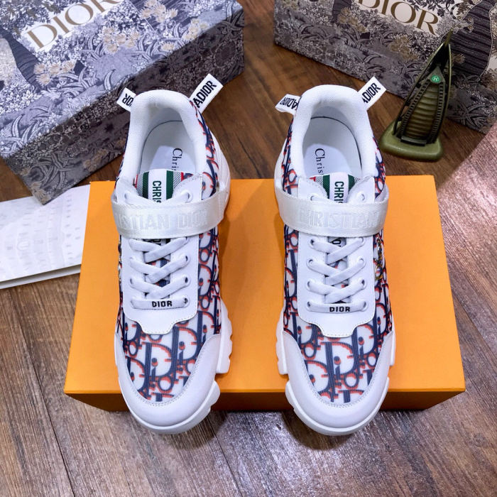 Dior Womens Mens Shoes Sneakers Luxury Brand Unisex Design D-CONNECT SNEAKER