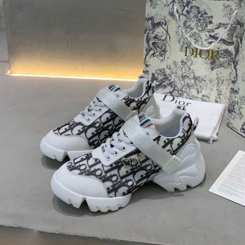Dior Womens Mens Shoes Sneakers Luxury Brand Unisex Design D-CONNECT SNEAKER