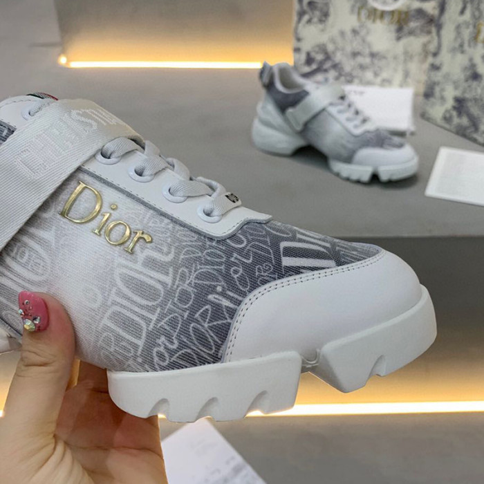 Dior Womens Mens Shoes Sneakers Luxury Brand Unisex Design D-CONNECT SNEAKER