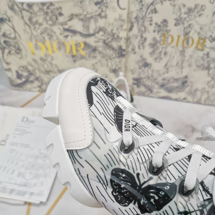 Dior Womens Mens Shoes Sneakers Luxury Brand Unisex Design D-CONNECT SNEAKER