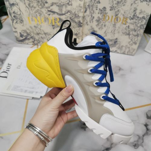 Dior Womens Mens Shoes Sneakers Luxury Brand Unisex Design D-CONNECT SNEAKER