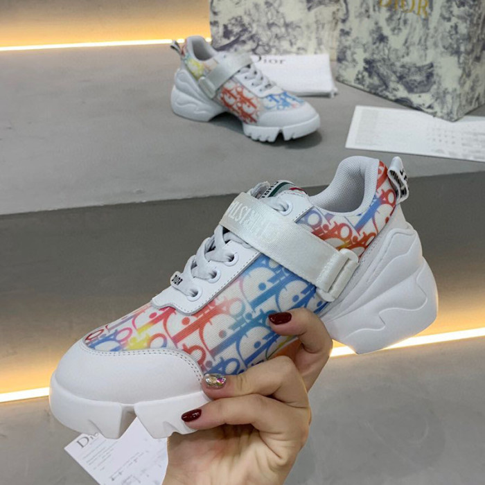 Dior Womens Mens Shoes Sneakers Luxury Brand Unisex Design D-CONNECT SNEAKER