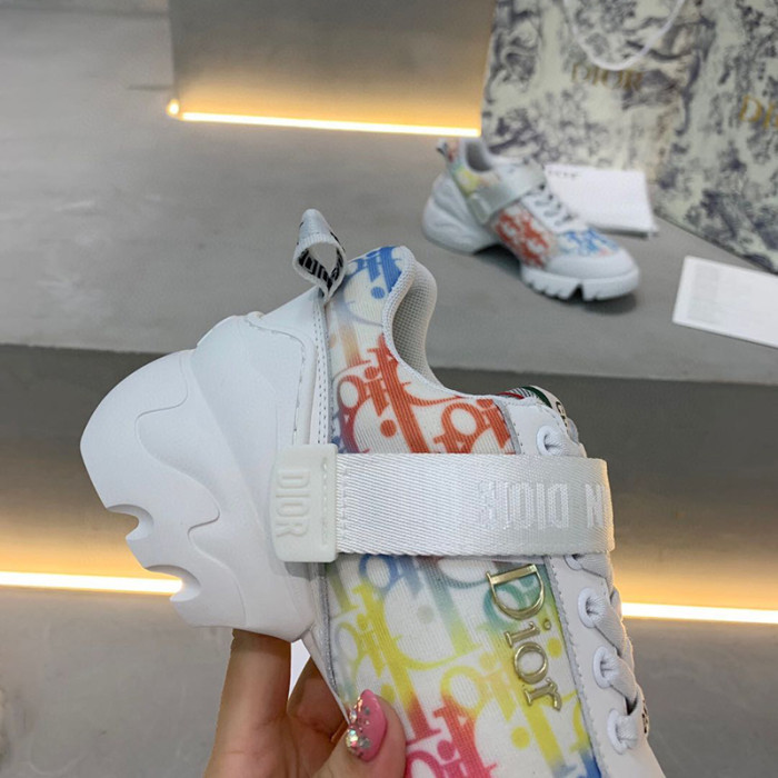 Dior Womens Mens Shoes Sneakers Luxury Brand Unisex Design D-CONNECT SNEAKER