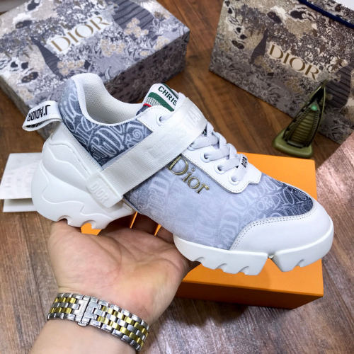 Dior Womens Mens Shoes Sneakers Luxury Brand Unisex Design D-CONNECT SNEAKER