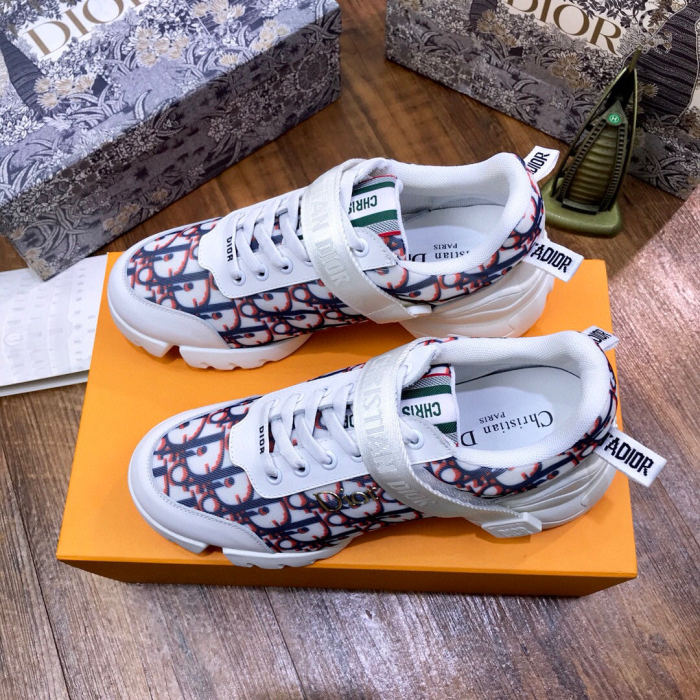 Dior Womens Mens Shoes Sneakers Luxury Brand Unisex Design D-CONNECT SNEAKER