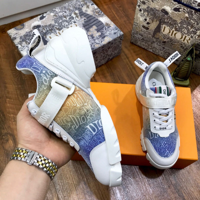 Dior Womens Mens Shoes Sneakers Luxury Brand Unisex Design D-CONNECT SNEAKER
