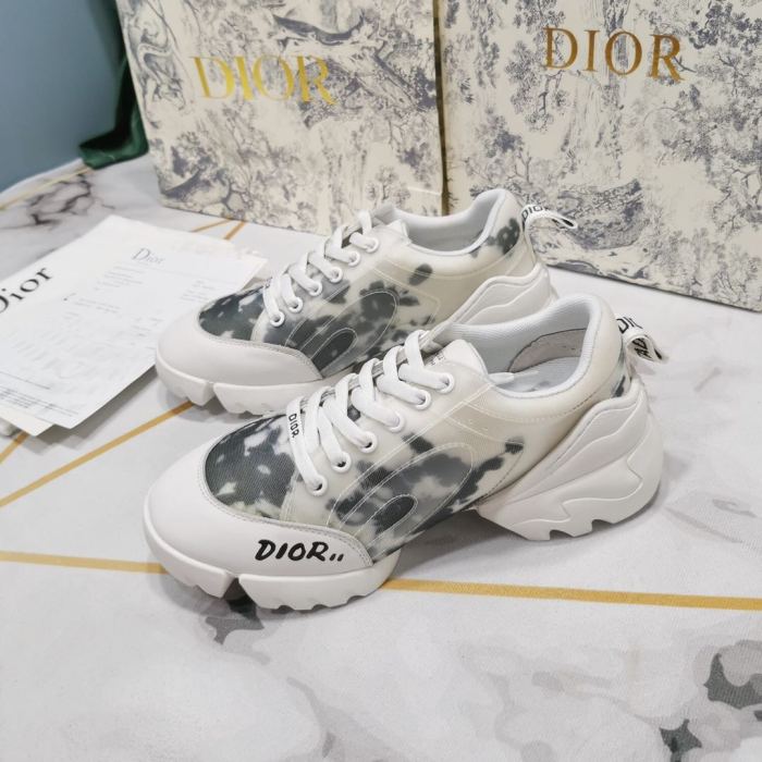 Dior Womens Mens Shoes Sneakers Luxury Brand Unisex Design D-CONNECT SNEAKER