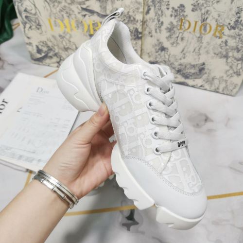 Dior Womens Mens Shoes Sneakers Luxury Brand Unisex Design D-CONNECT SNEAKER