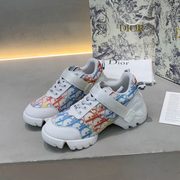 Dior Womens Mens Shoes Sneakers Luxury Brand Unisex Design D-CONNECT SNEAKER