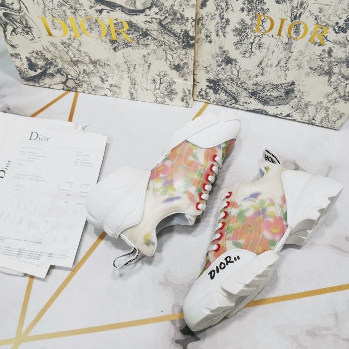 Dior Womens Mens Shoes Sneakers Luxury Brand Unisex Design D-CONNECT SNEAKER