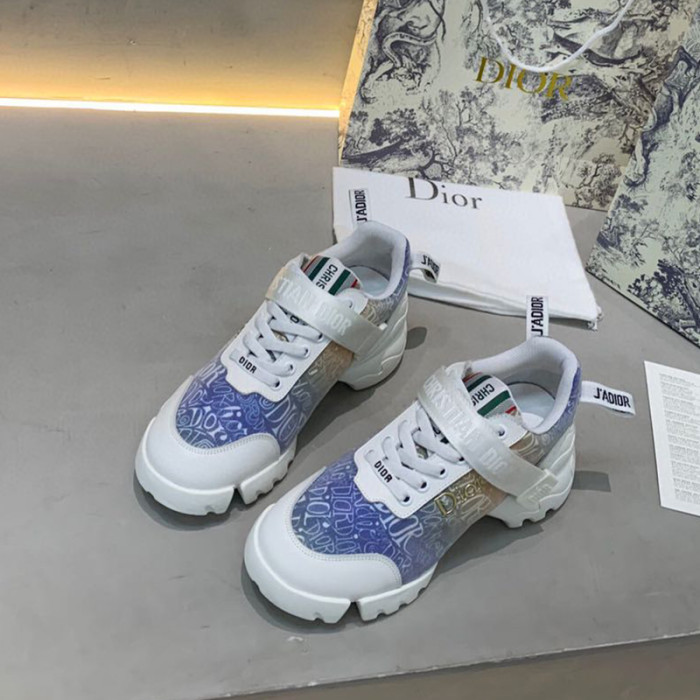 Dior Womens Mens Shoes Sneakers Luxury Brand Unisex Design D-CONNECT SNEAKER