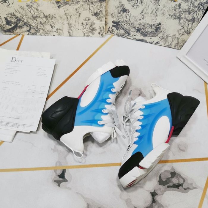 Dior Womens Mens Shoes Sneakers Luxury Brand Unisex Design D-CONNECT SNEAKER