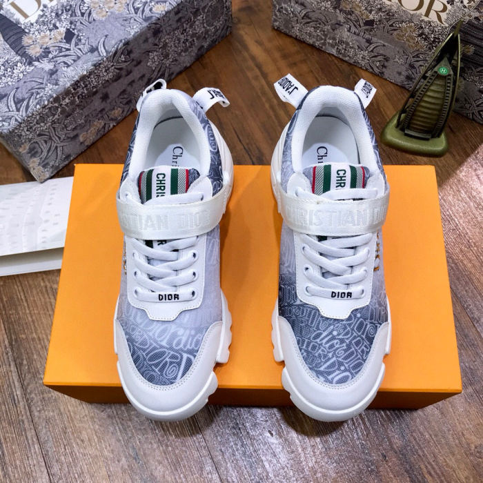 Dior Womens Mens Shoes Sneakers Luxury Brand Unisex Design D-CONNECT SNEAKER