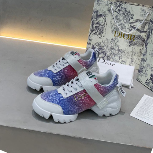Dior Womens Mens Shoes Sneakers Luxury Brand Unisex Design D-CONNECT SNEAKER