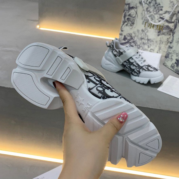 Dior Womens Mens Shoes Sneakers Luxury Brand Unisex Design D-CONNECT SNEAKER