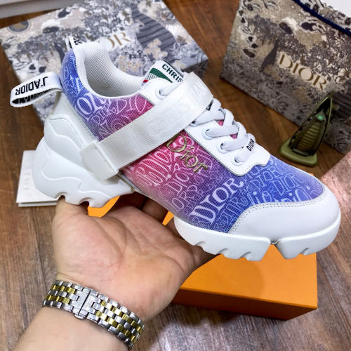 Dior Womens Mens Shoes Sneakers Luxury Brand Unisex Design D-CONNECT SNEAKER