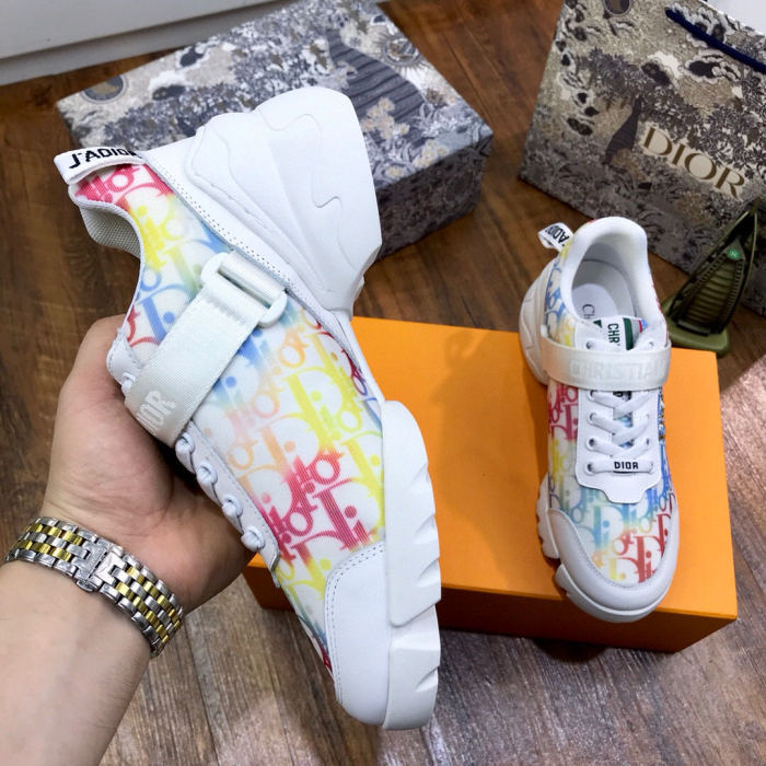 Dior Womens Mens Shoes Sneakers Luxury Brand Unisex Design D-CONNECT SNEAKER