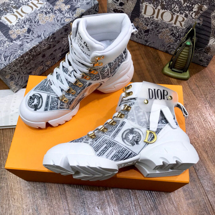 Dior Womens Mens Shoes Sneakers Luxury Brand Unisex Design