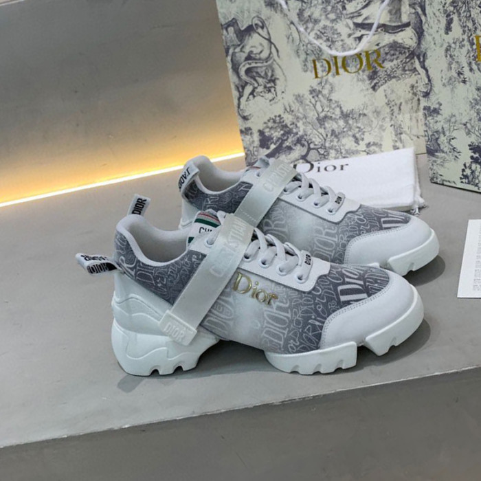 Dior Womens Mens Shoes Sneakers Luxury Brand Unisex Design D-CONNECT SNEAKER