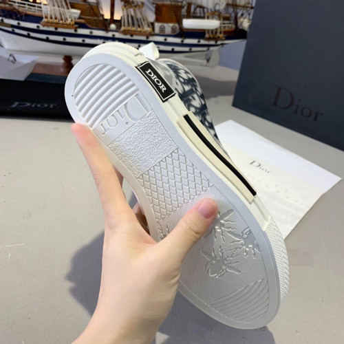 Dior Womens Mens Shoes Sneakers Luxury Brand Unisex Design B23 High-Top Sneaker with Box
