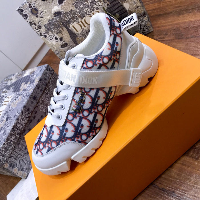 Dior Womens Mens Shoes Sneakers Luxury Brand Unisex Design D-CONNECT SNEAKER
