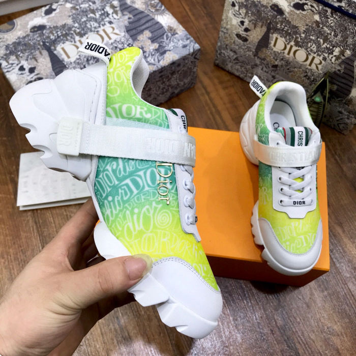 Dior Womens Mens Shoes Sneakers Luxury Brand Unisex Design D-CONNECT SNEAKER