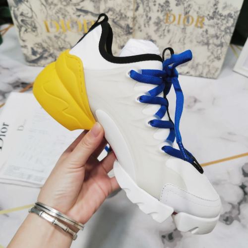 Dior Womens Mens Shoes Sneakers Luxury Brand Unisex Design D-CONNECT SNEAKER