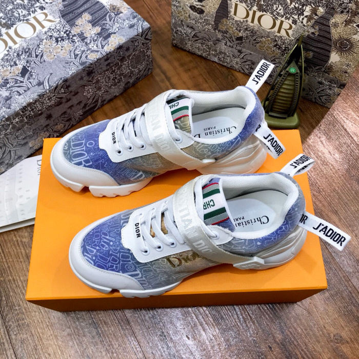 Dior Womens Mens Shoes Sneakers Luxury Brand Unisex Design D-CONNECT SNEAKER