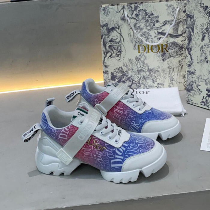 Dior Womens Mens Shoes Sneakers Luxury Brand Unisex Design D-CONNECT SNEAKER