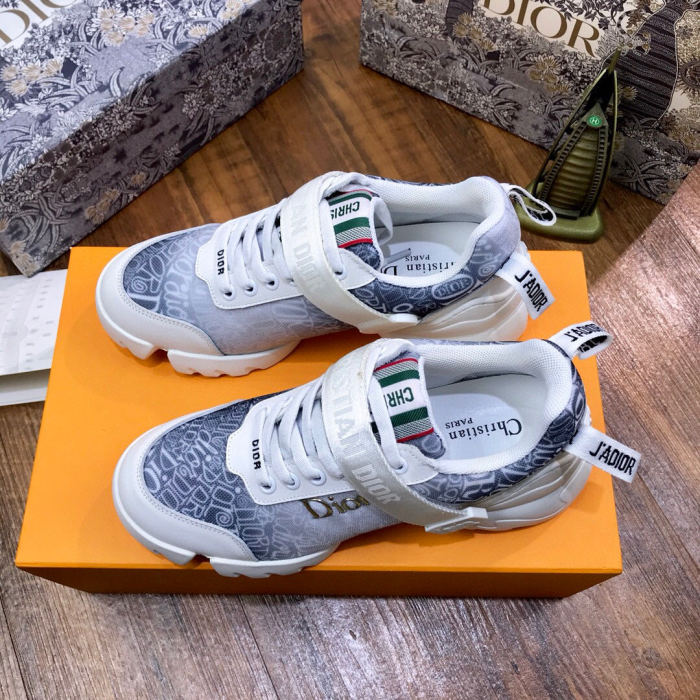 Dior Womens Mens Shoes Sneakers Luxury Brand Unisex Design D-CONNECT SNEAKER