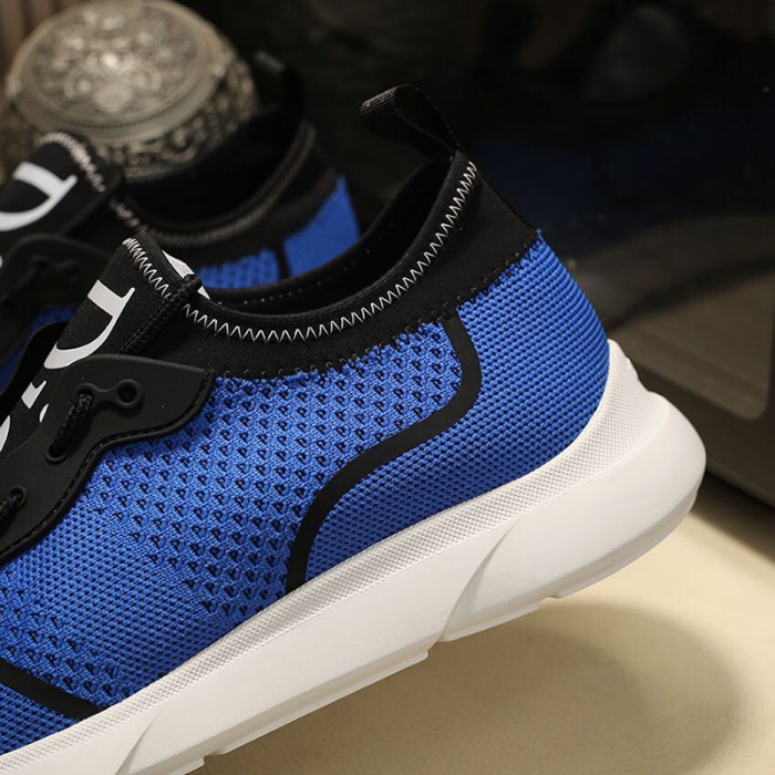 Dior Men Shoes Sneakers Casual Luxury Brand Slip On Breathable Mens Shoes B21 Sneaker
