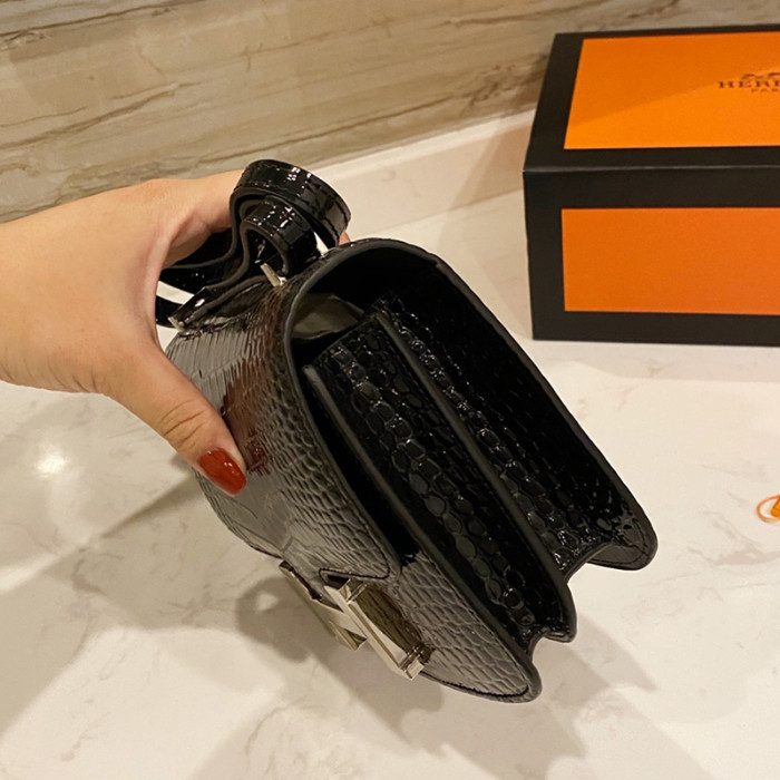 Hermes Womens Bags Crossbody Shoulder Bags Luxury Brand Fashion Hermès Constance Epsom Women Bag