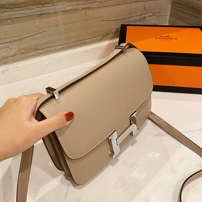 Hermes Womens Bags Crossbody Shoulder Bags Luxury Brand Fashion Hermès Constance Epsom Women Bag