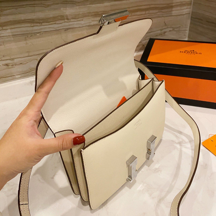 Hermes Womens Bags Crossbody Shoulder Bags Luxury Brand Fashion Hermès Constance Epsom Women Bag