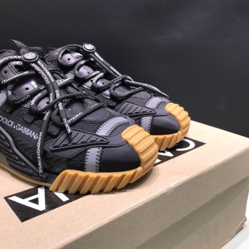 Dolce&Gabbana Men Shoes Luxury Brand Fashion Type Ns1 Sneakers In Mixed Materials CS1770AJ9698B956
