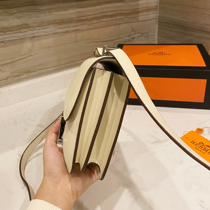 Hermes Womens Bags Crossbody Shoulder Bags Luxury Brand Fashion Hermès Constance Epsom Women Bag