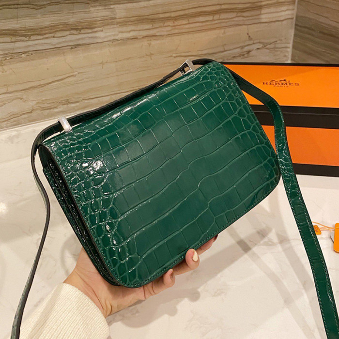 Hermes Womens Bags Crossbody Shoulder Bags Luxury Brand Fashion Hermès Constance Epsom Women Bag