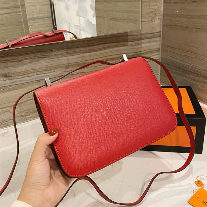 Hermes Womens Bags Crossbody Shoulder Bags Luxury Brand Fashion Hermès Constance Epsom Women Bag