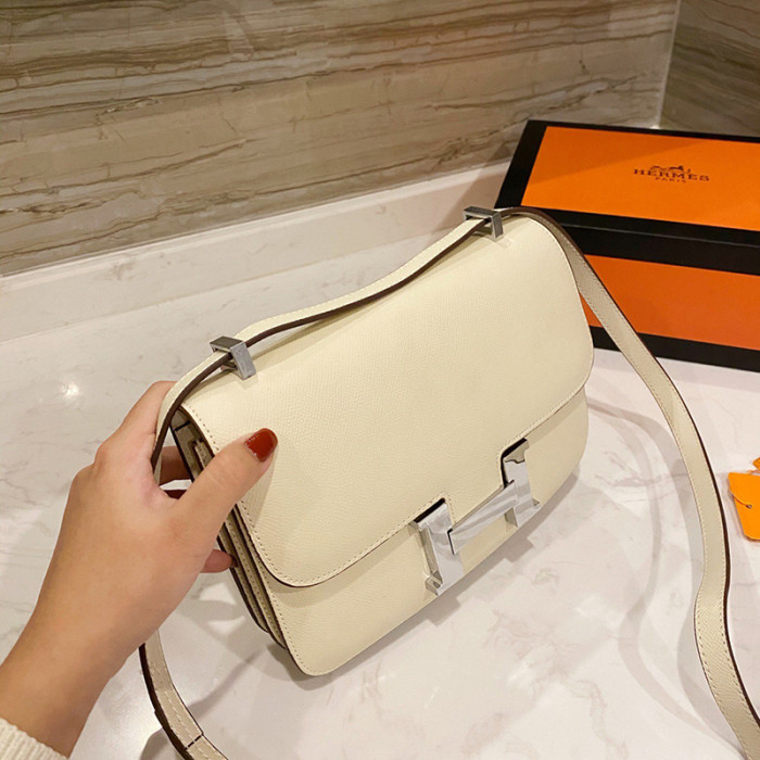 Hermes Womens Bags Crossbody Shoulder Bags Luxury Brand Fashion Hermès Constance Epsom Women Bag