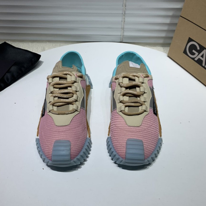 Dolce&Gabbana Womens Shoes Sneakers Luxury Brand Fashion Ns1 Slip On Sneakers In Mixed Materials CK1755AJ9688J030