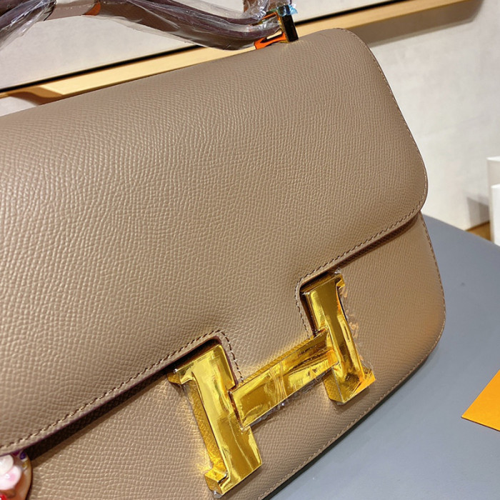 Hermes Womens Bags Crossbody Shoulder Bags Luxury Brand Fashion Hermès Constance Epsom Women Bag