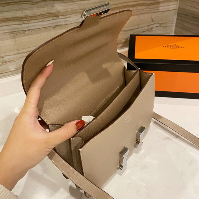 Hermes Womens Bags Crossbody Shoulder Bags Luxury Brand Fashion Hermès Constance Epsom Women Bag