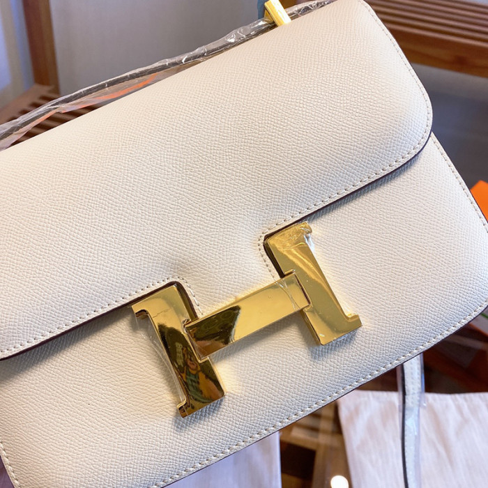 Hermes Womens Bags Crossbody Shoulder Bags Luxury Brand Fashion Hermès Constance Epsom Women Bag