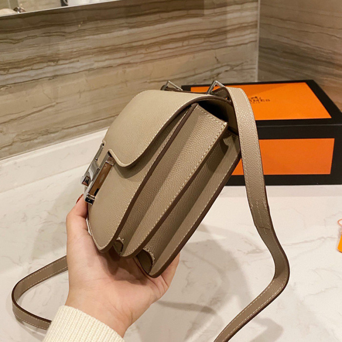 Hermes Womens Bags Crossbody Shoulder Bags Luxury Brand Fashion Hermès Constance Epsom Women Bag