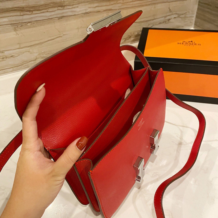 Hermes Womens Bags Crossbody Shoulder Bags Luxury Brand Fashion Hermès Constance Epsom Women Bag